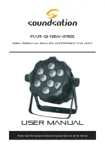 Предварительный просмотр 1 страницы soundsation PAR-9-18W-IP65 User Manual