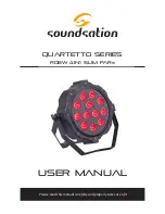 Preview for 1 page of soundsation QUARTETTO 1012 User Manual