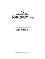 soundsation Realkit-Pro User Manual preview