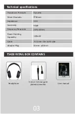 Предварительный просмотр 4 страницы soundsation TS428 User Manual