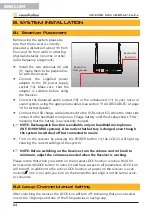 Preview for 14 page of soundsation WF-D190 User Manual