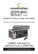 Preview for 1 page of soundsation ZEPHIRO 2000ST HAZE User Manual