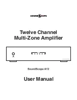 SoundScope A12 Slim User Manual preview