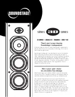 Preview for 1 page of Soundstage 3D50 User Manual