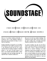 Preview for 1 page of Soundstage STAGE 800P Quick Manual