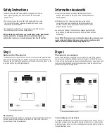 Предварительный просмотр 4 страницы Soundstage STAGE SUB 15 Instruction Manual