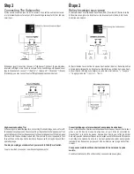 Предварительный просмотр 5 страницы Soundstage STAGE SUB 15 Instruction Manual