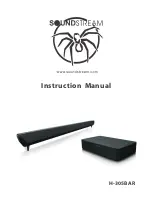 Soundstream H-305BAR Instruction Manual предпросмотр