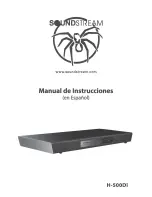 Preview for 20 page of Soundstream H-500Di Instruction Manual