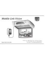 Soundstream Mobile Link 1080p Player Overhead Monitor Series Operating Instruction preview