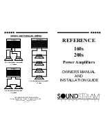 Preview for 1 page of Soundstream Reference Series 160S Installation Manual