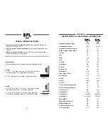 Preview for 3 page of Soundstream SPL 15 Owner'S Manual And Installation Manual