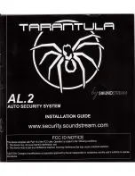 Soundstream Tarantula AL.2 Installation Manual preview