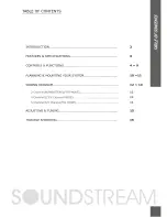 Preview for 3 page of Soundstream Tarantula TRX2.210 Owner'S Manual