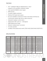 Preview for 5 page of Soundstream Tarantula TRX2.210 Owner'S Manual