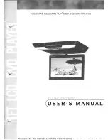 Preview for 1 page of Soundstream TFT LCD DVD Player User Manual