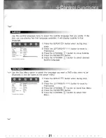 Preview for 21 page of Soundstream TFT LCD DVD Player User Manual