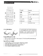 Preview for 12 page of Soundstream VCD-32B Owner'S Manual