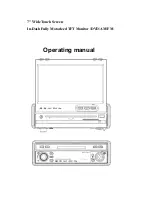 Soundstream VIR-7840 Operating Manual предпросмотр