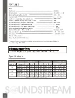 Preview for 6 page of Soundstream X3.60 Owner'S Manual