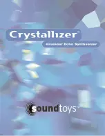 SoundToys Crystallizer User Manual preview