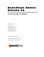 SoundToys Native Effects V 4 Getting Started preview