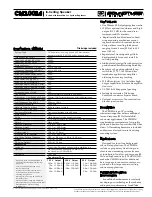 Preview for 1 page of SoundTube CM1001d Technical Information