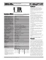 SoundTube CM42-EZs Technical Information предпросмотр