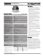 Preview for 1 page of SoundTube CM500i Technical Information