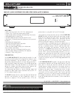 Preview for 1 page of SoundTube MA3501t Installation Manual