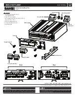 SoundTube SA502 Install Instructions предпросмотр