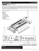 SoundTube SB335 Installation Instructions Manual preview