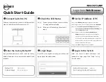 SoundTube STNet Switch II Quick Start Manual предпросмотр