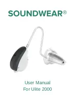 Soundwear Ulite 2000 User Manual preview