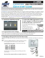 Preview for 1 page of Source 1 S1-LXPROG Quick Start Manual