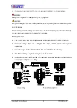 Предварительный просмотр 22 страницы Source VERSA-WEDGE Manual