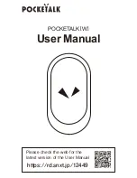 sourcenext pocketalk w User Manual предпросмотр