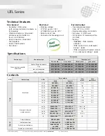 Preview for 3 page of SOURIAU Esterline UTL Series Manual