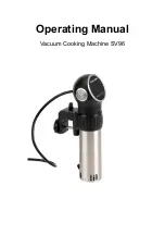 SousVide SV96 Operating Manual предпросмотр