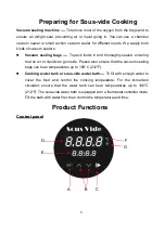 Preview for 6 page of SousVide SV96 Operating Manual