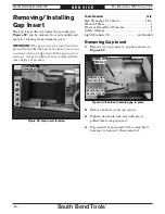 Preview for 60 page of South Bend Tools Oil Country Series Owner'S Manual