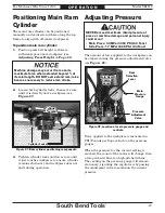 Preview for 29 page of South Bend Tools SB1112 Owner'S Manual