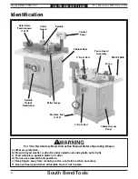 Preview for 4 page of South Bend Tools SB1119 Owner'S Manual