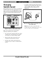 Preview for 29 page of South Bend Tools SB1119 Owner'S Manual