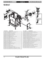 Preview for 70 page of South Bend Tools SB1119 Owner'S Manual