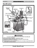 Preview for 4 page of South Bend Tools SB1122 Owner'S Manual