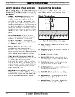 Preview for 26 page of South Bend Tools SB1122 Owner'S Manual