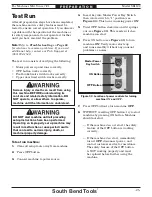 Preview for 27 page of South Bend Tools SB1123 Owner'S Manual