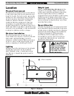 Предварительный просмотр 15 страницы South bend 14" METAL CUTTING BANDSAW SB1021 User Manual