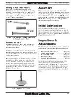 Предварительный просмотр 17 страницы South bend 14" METAL CUTTING BANDSAW SB1021 User Manual